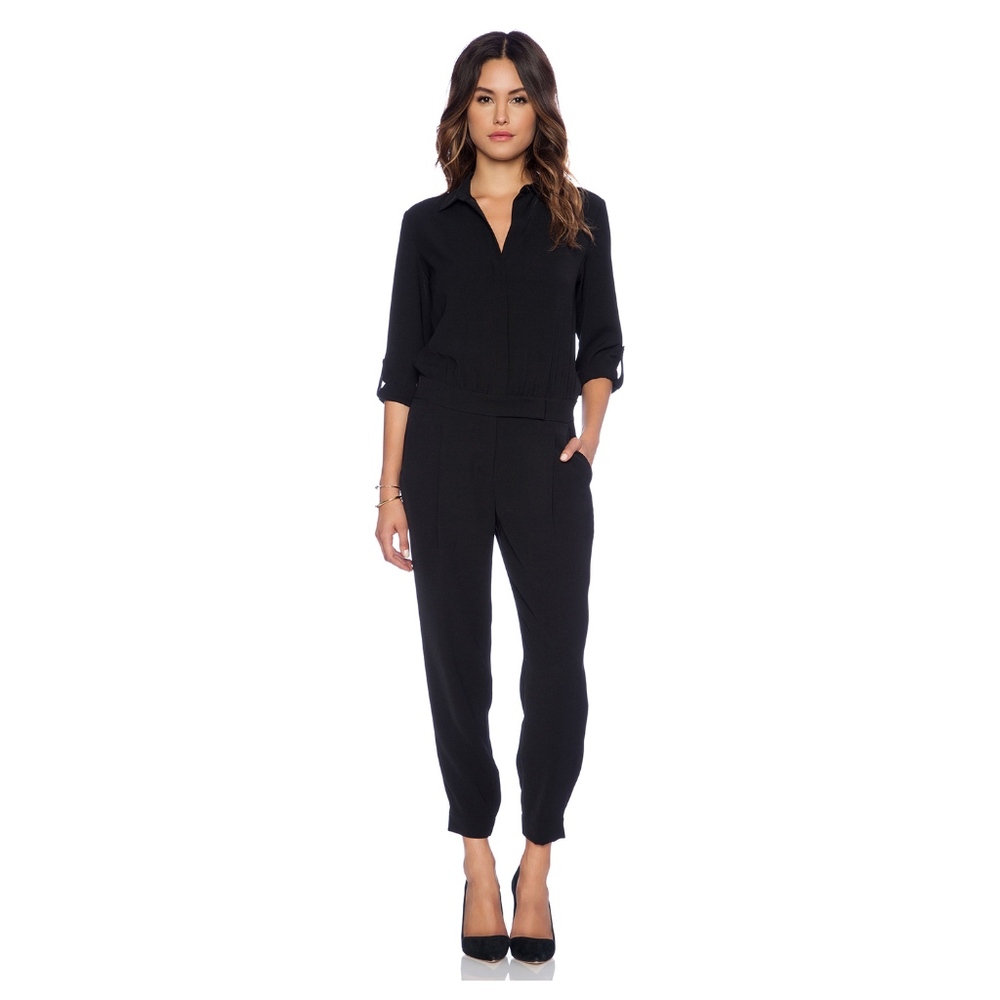 Button Down Jumpsuit